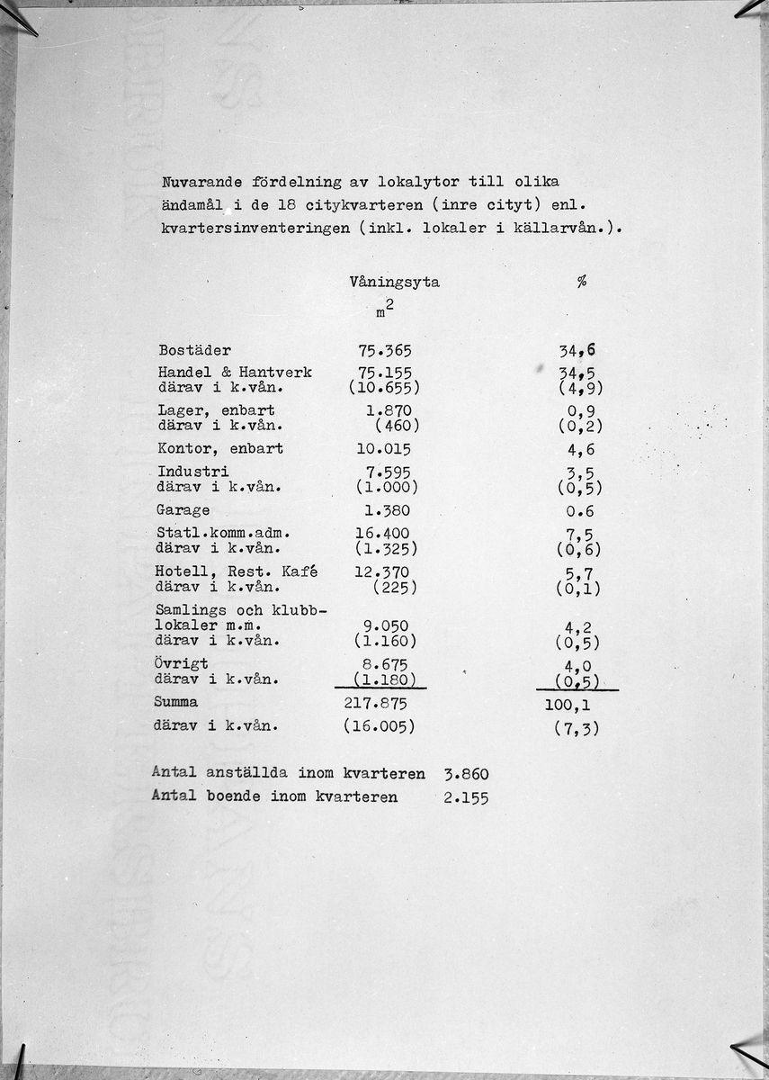 Uppsala-Bild, Byggnadsritning, Uppsala, sannolikt 1957-1958
