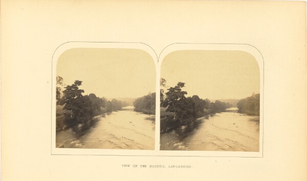 Roger Fenton, View on the Hodder, Lancashire