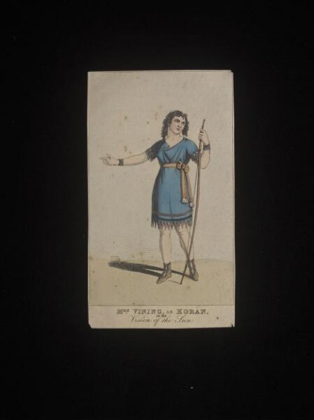 unknown, Mrs. Vining as Koran/in the/Vision of the Sun
