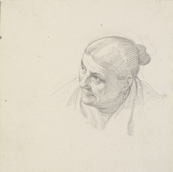 Wilhelm Marstrand, Hoved. Gammel kone