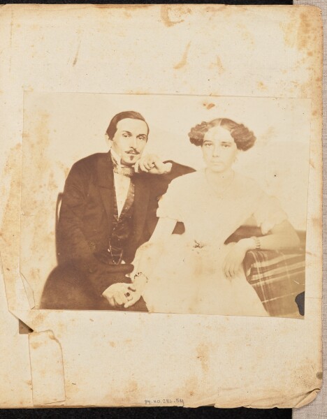 Jakob Höflinger, [Portrait of a man and woman]