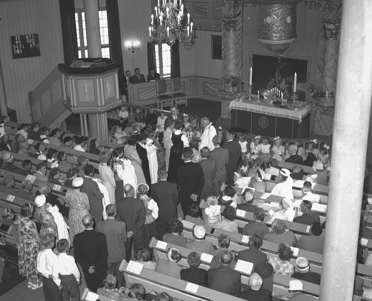 Per Magne Grue, Prost Norborgs siste barnedåp i Tynset kirke.