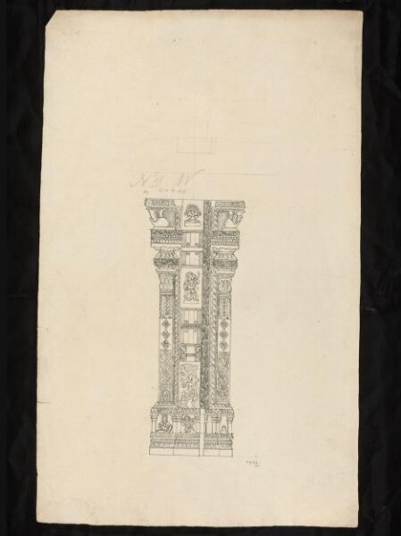 Unknown, Architectural drawing of Tirumala Nayak at Madura,