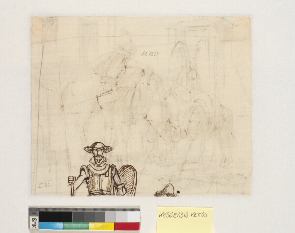 Wilhelm Marstrand, Sancho Pansas og Don Quixotes hoveder