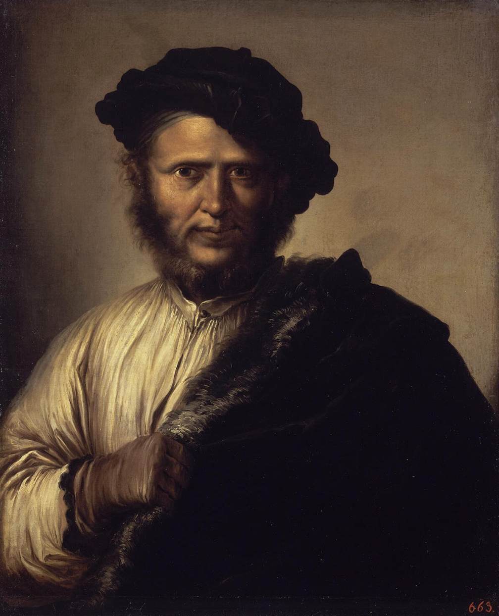Salvator Rosa, Portrait of a Man