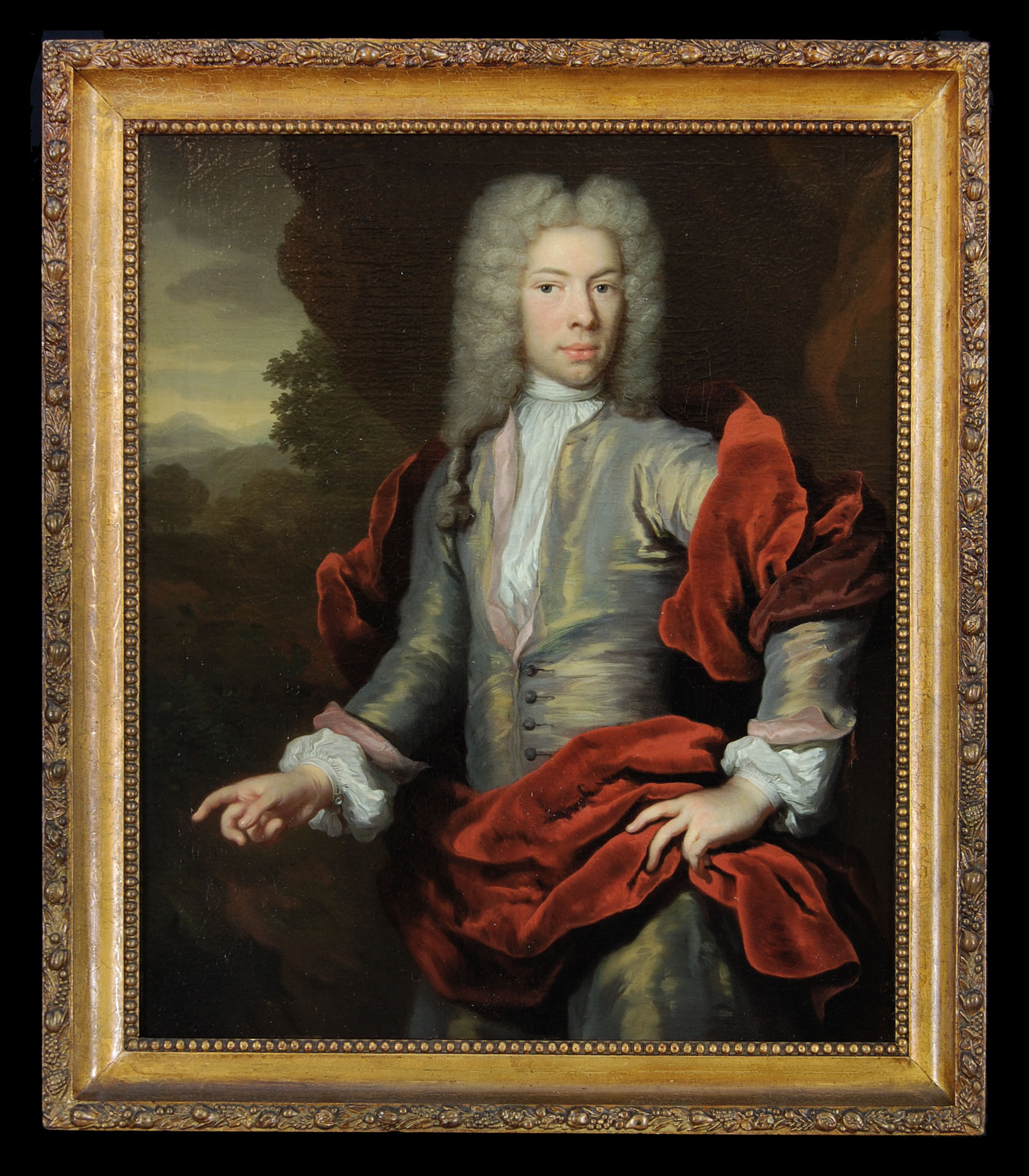 Arnold Boonen, Portrait of Pieter Calkoen (1705-1747)