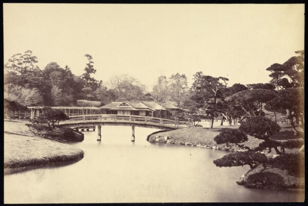 Felice Beato, Tycoon's Summer Palace, Edo