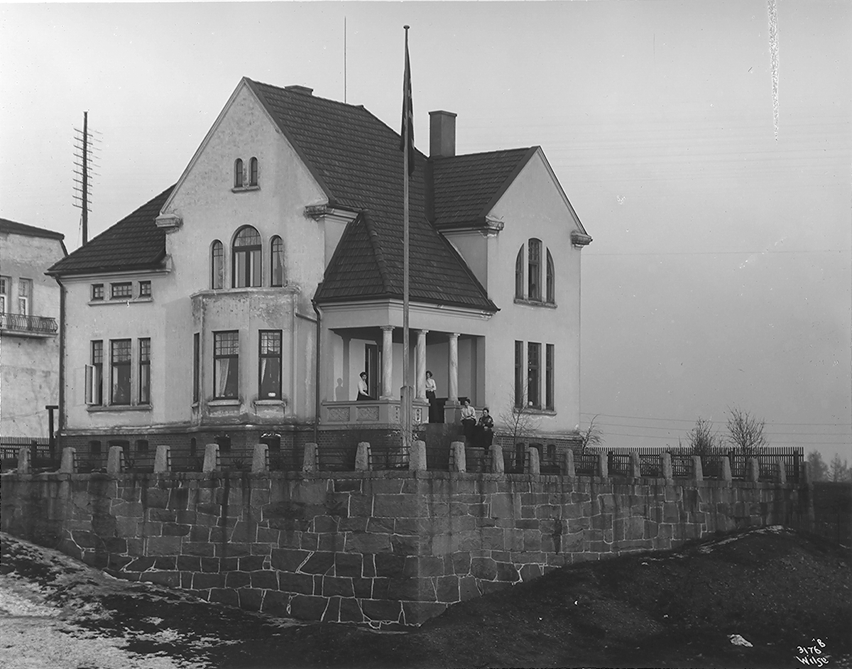 Anders Beer Wilse, Prot: Kaserer Hesselberg Villa