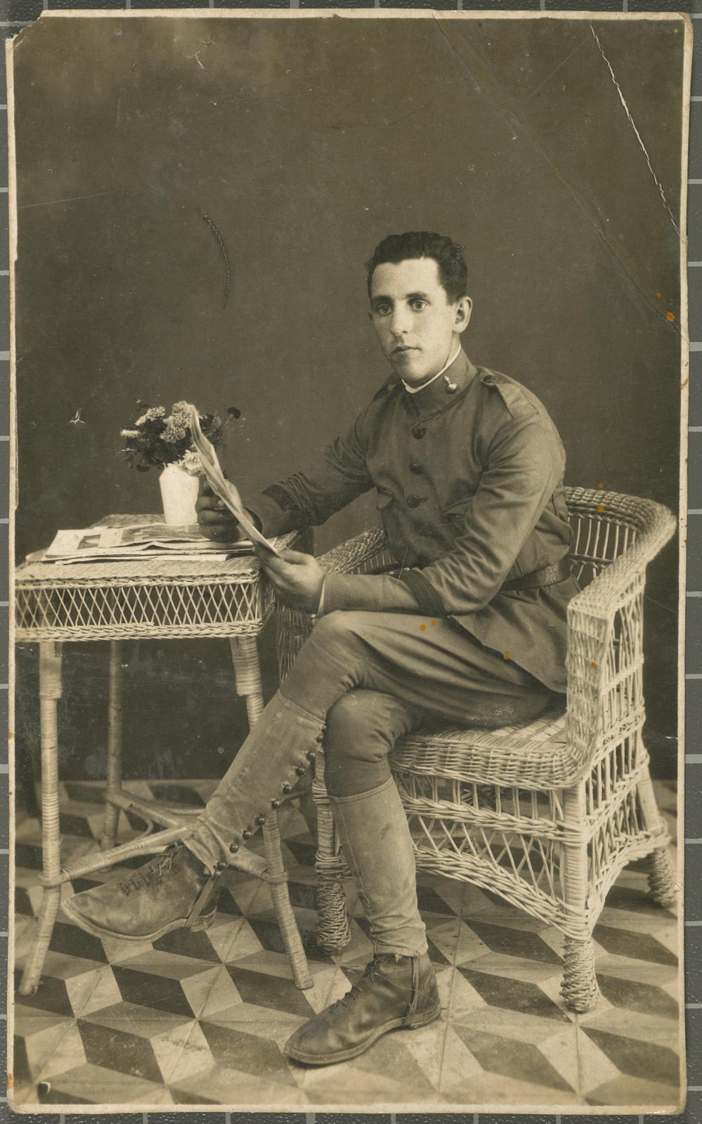 Desconegut, [Portrait of Ricardo Rey]