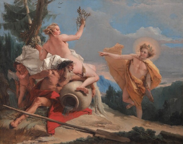 Giovanni Battista Tiepolo, Apollo Pursuing Daphne