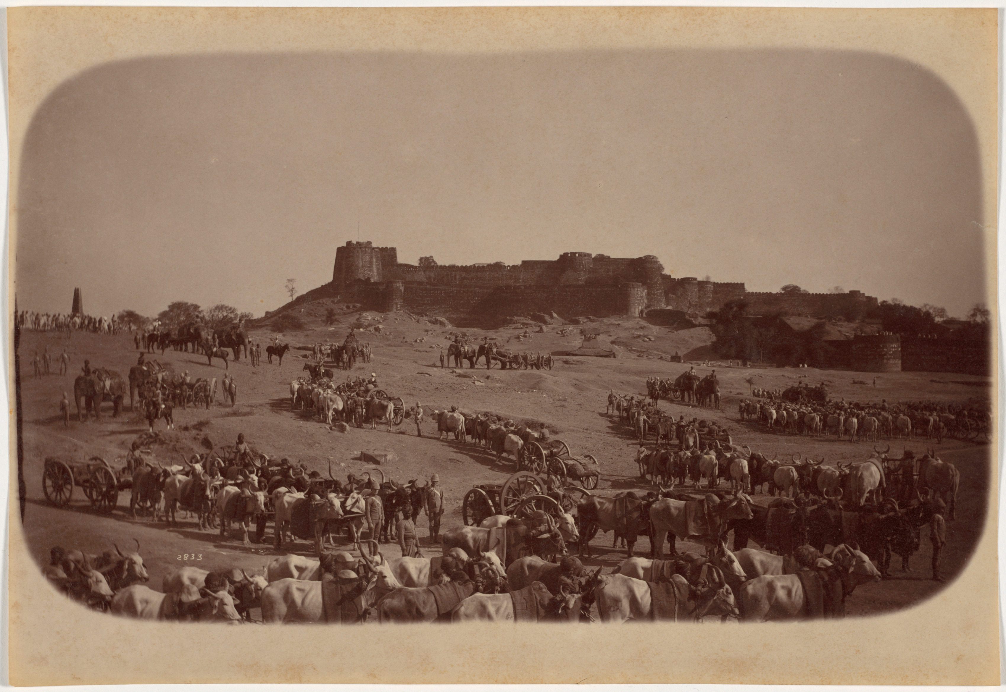 Raja Deen Dayal, Elephant Battery, Jhansi