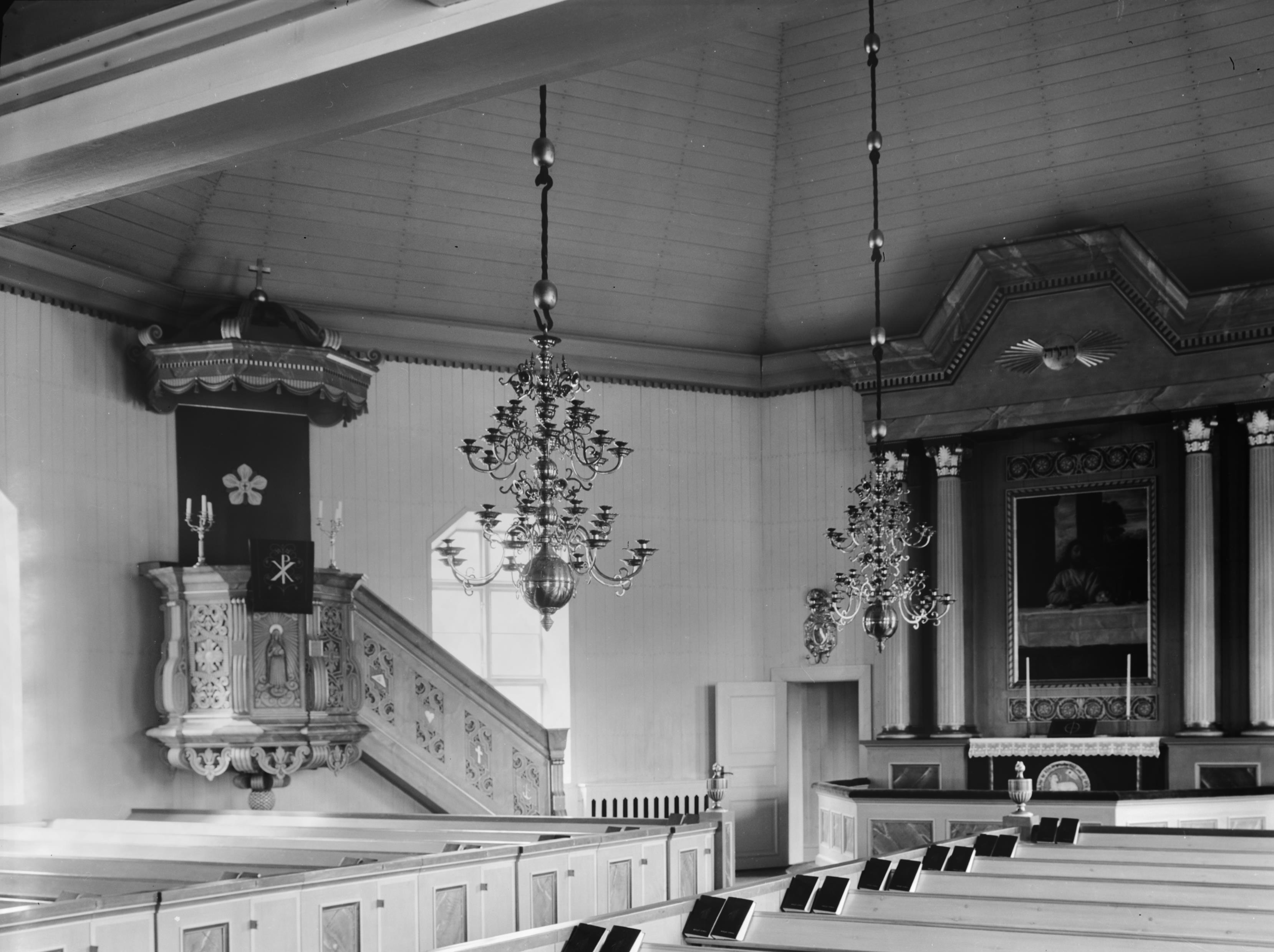 Iwar Anderson, Viksjö kyrka