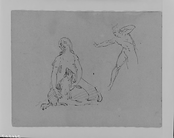 Thomas Sully, (From Sketchbook)
