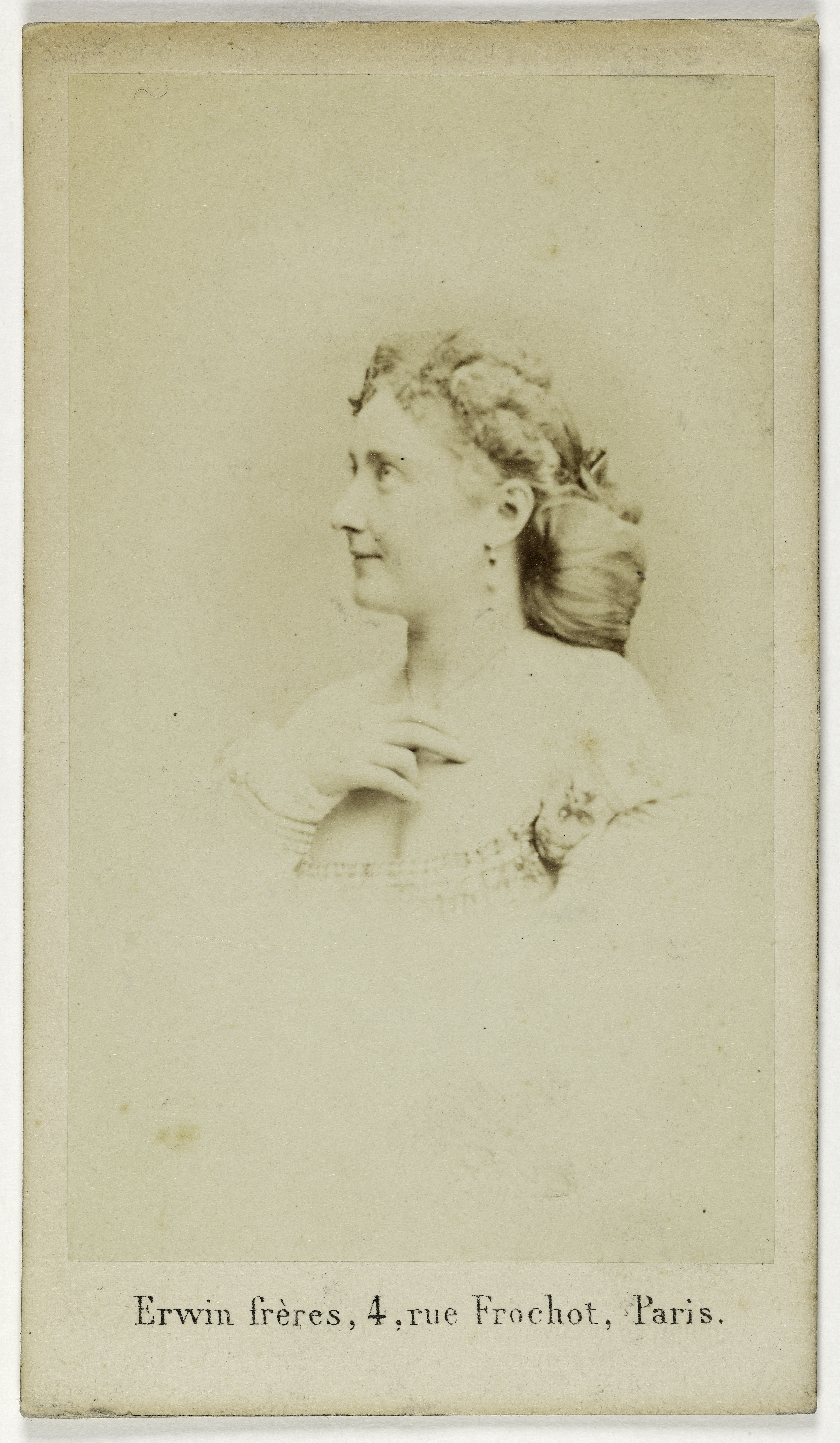 Erwin & Ernest Hanfstaengl, Portrait de Godel Hélène, (danseuse)