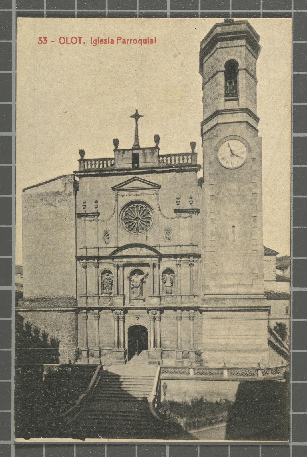 Desconegut, 33 - Olot. iglesia Parroquial