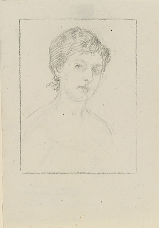Erich (autor) Kügelgen, Woman’s head