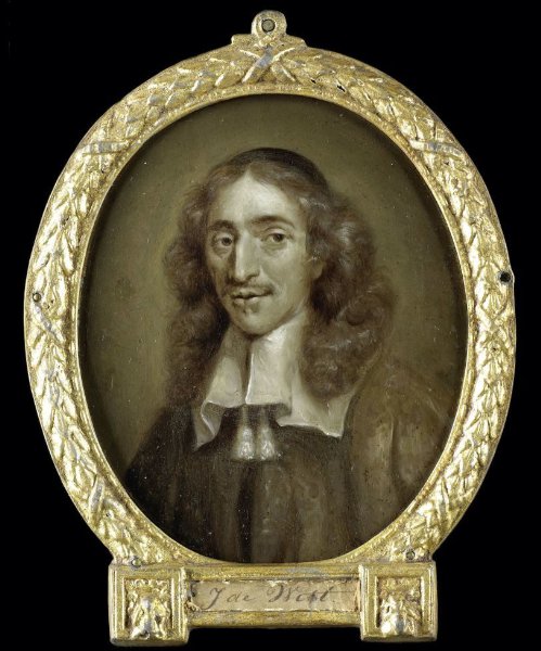Jan Maurits Quinkhard, Portrait of Johan de Witt, Grand Pensionary of Holland