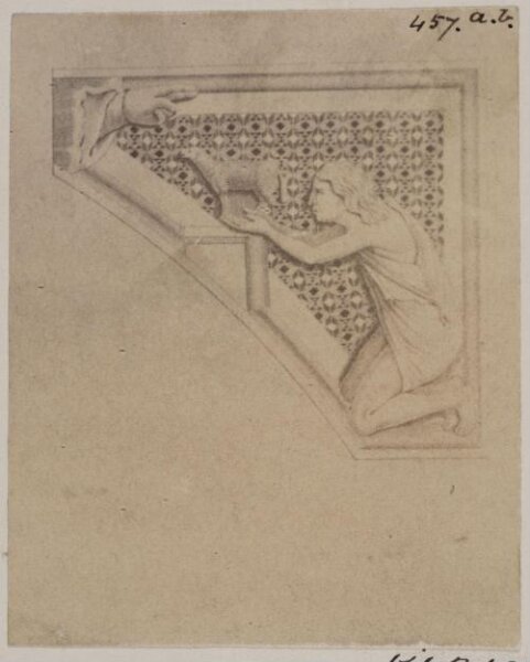 Parker, John Henry, Spandrels with Figures and Capitals in Canopy