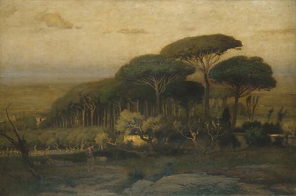 George Inness, Pine Grove of the Barberini Villa