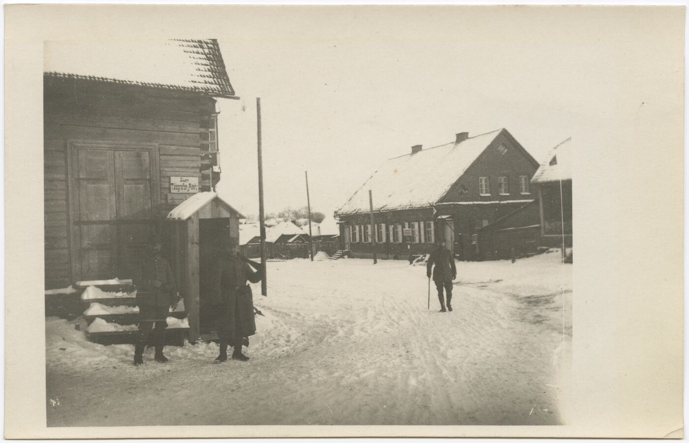 Wilhelm Alb. Bechtel, Šalia telegrafo biuro