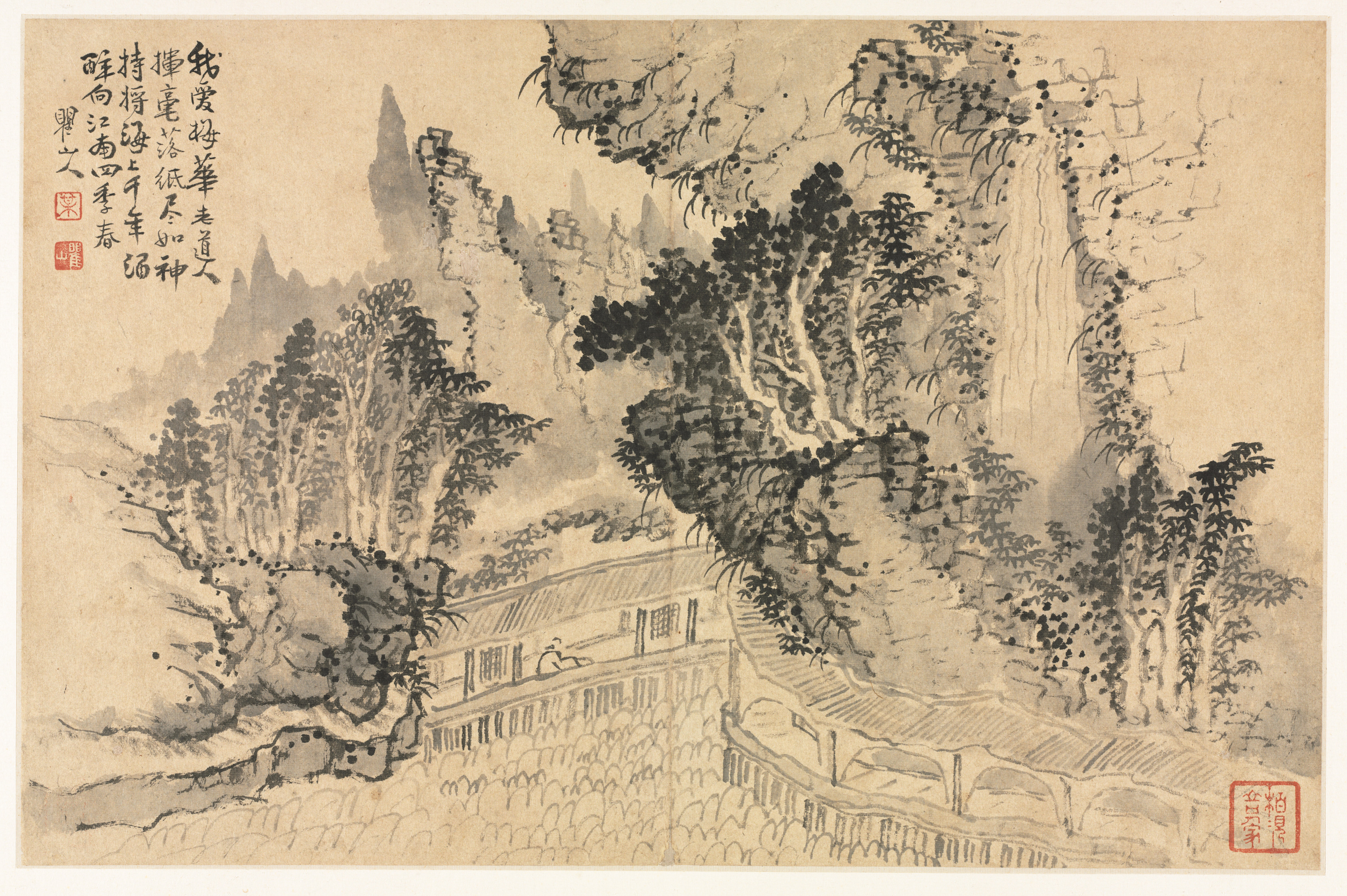Mei Qing, Landscapes in Various Styles after Old Masters