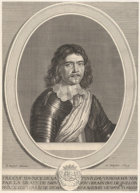 Robert Nanteuil, Frédéric-Maurice de la Tour d'Auvergne, duc de Bouillon