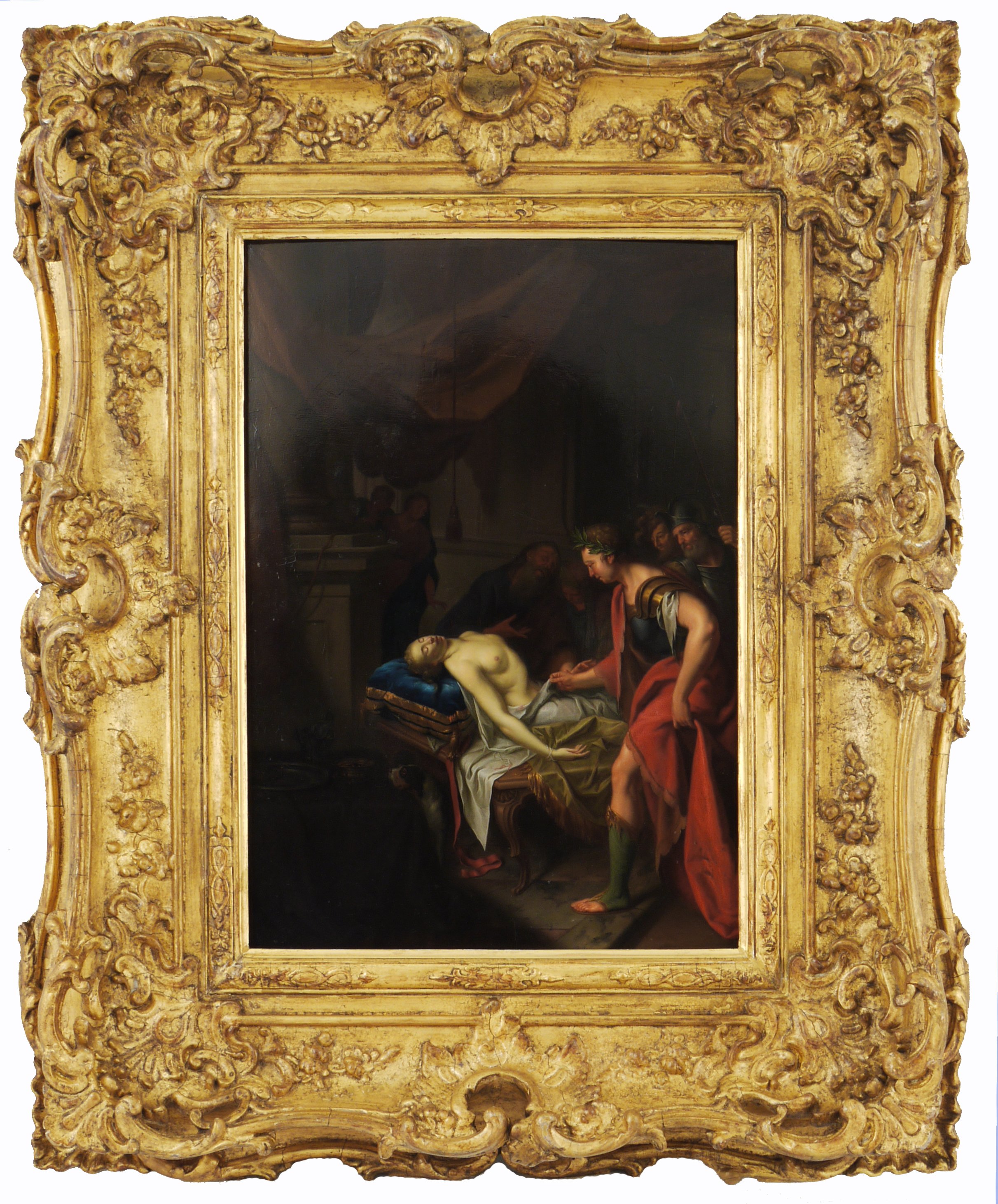 Johann Georg Dathan, Augustus bei der sterbenden Kleopatra