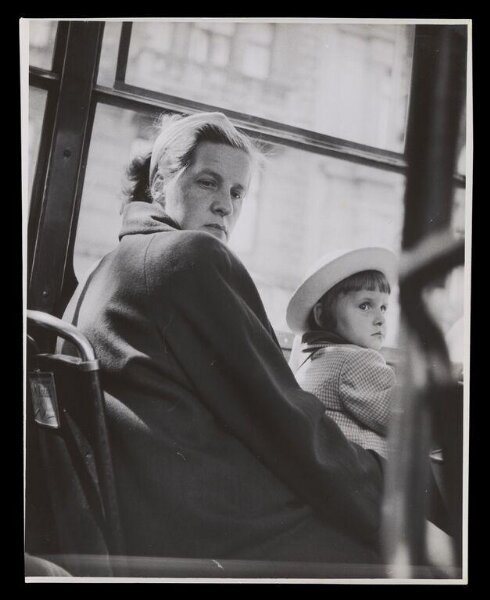 Hardy, Bert, Tram passengers Sweden