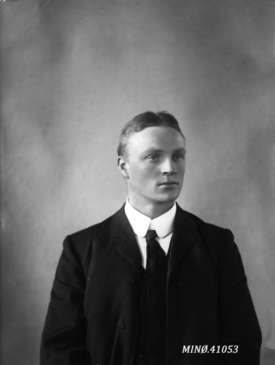 Oscar Holte, Portrett av mann - Peter Remmenc
