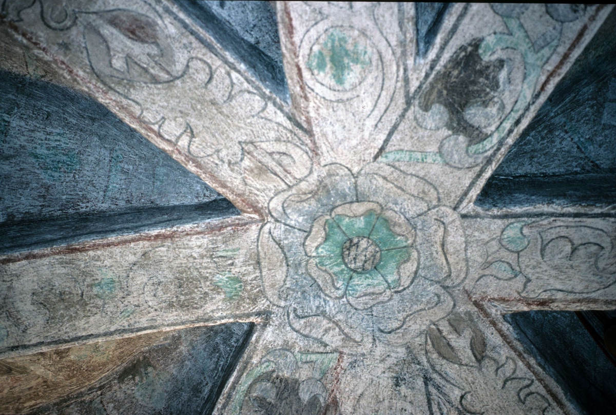 Rune Hammarling, Lime painting in Viksta Church, Viksta parish, Uppland 1986