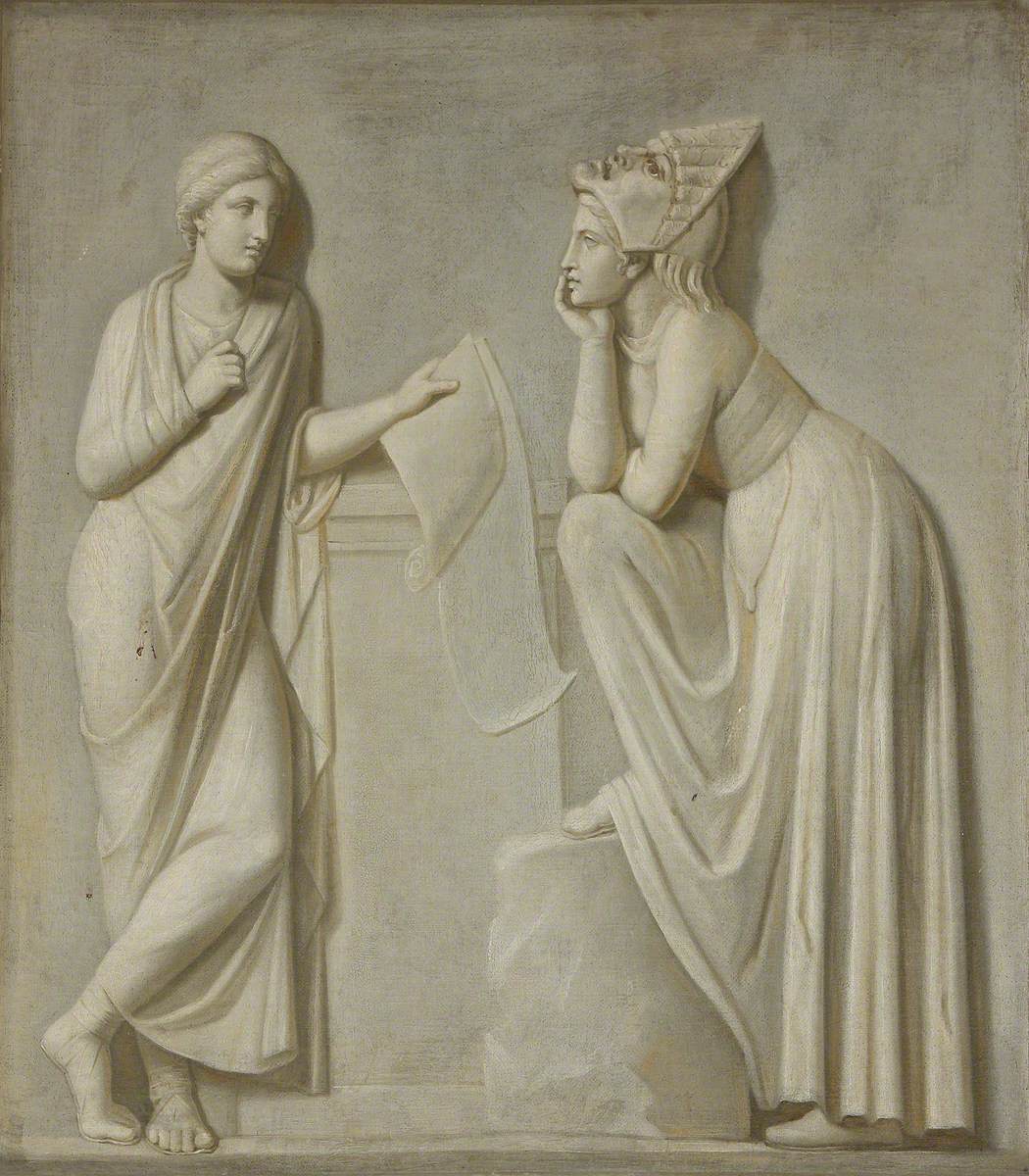 Robert Fagan, The Muses: Euterpe and Melpomene