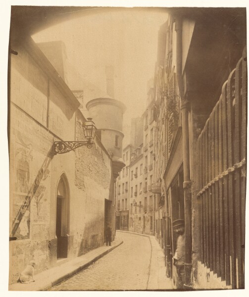 Eugène Atget, Rue de l'Hôtel de Ville