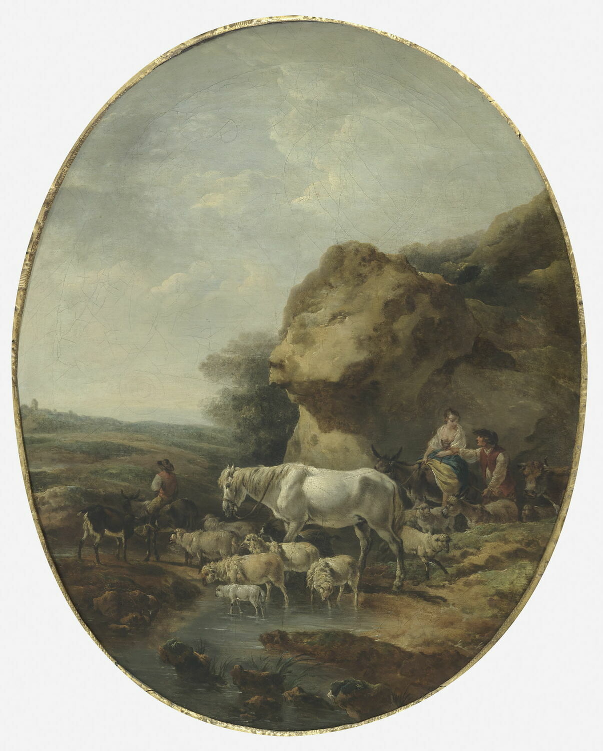Philip James de Loutherbourg, Crossing the Ford