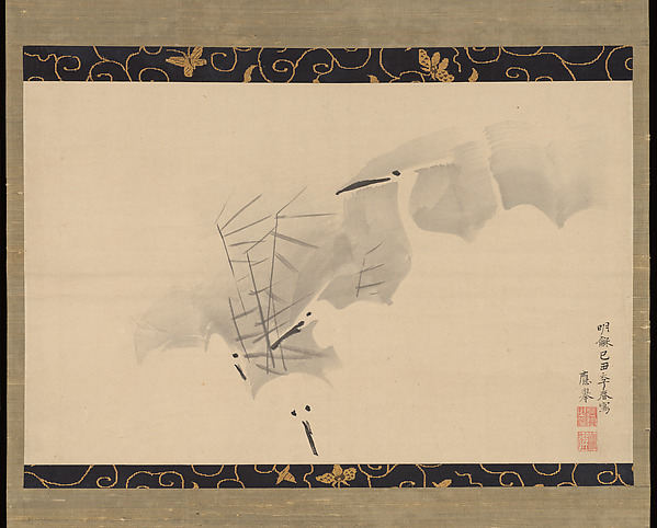 Maruyama Ōkyo 円山応挙, White Herons
