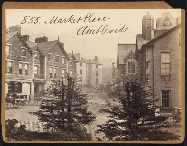 Francis Frith, Market Place.  Ambleside