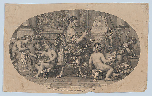 Jean Audran, Painting