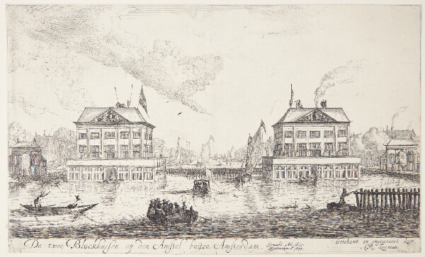 Reinier Zeeman, To blokhuse ved Amstel, Amsterdam