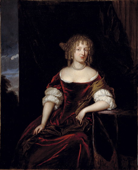 Caspar Netscher, Portrait of mogelijk Josina Parduyn (1642-1718)