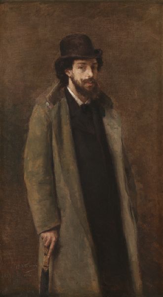 Isidoor Verheyden, Portrait of James Ensor