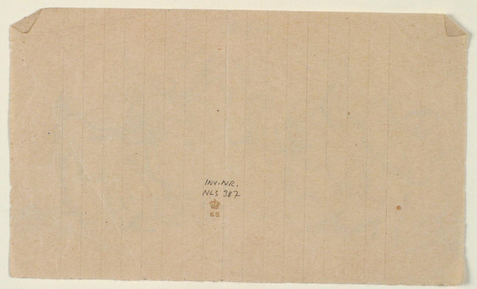 Niels Larsen Stevns, Blank