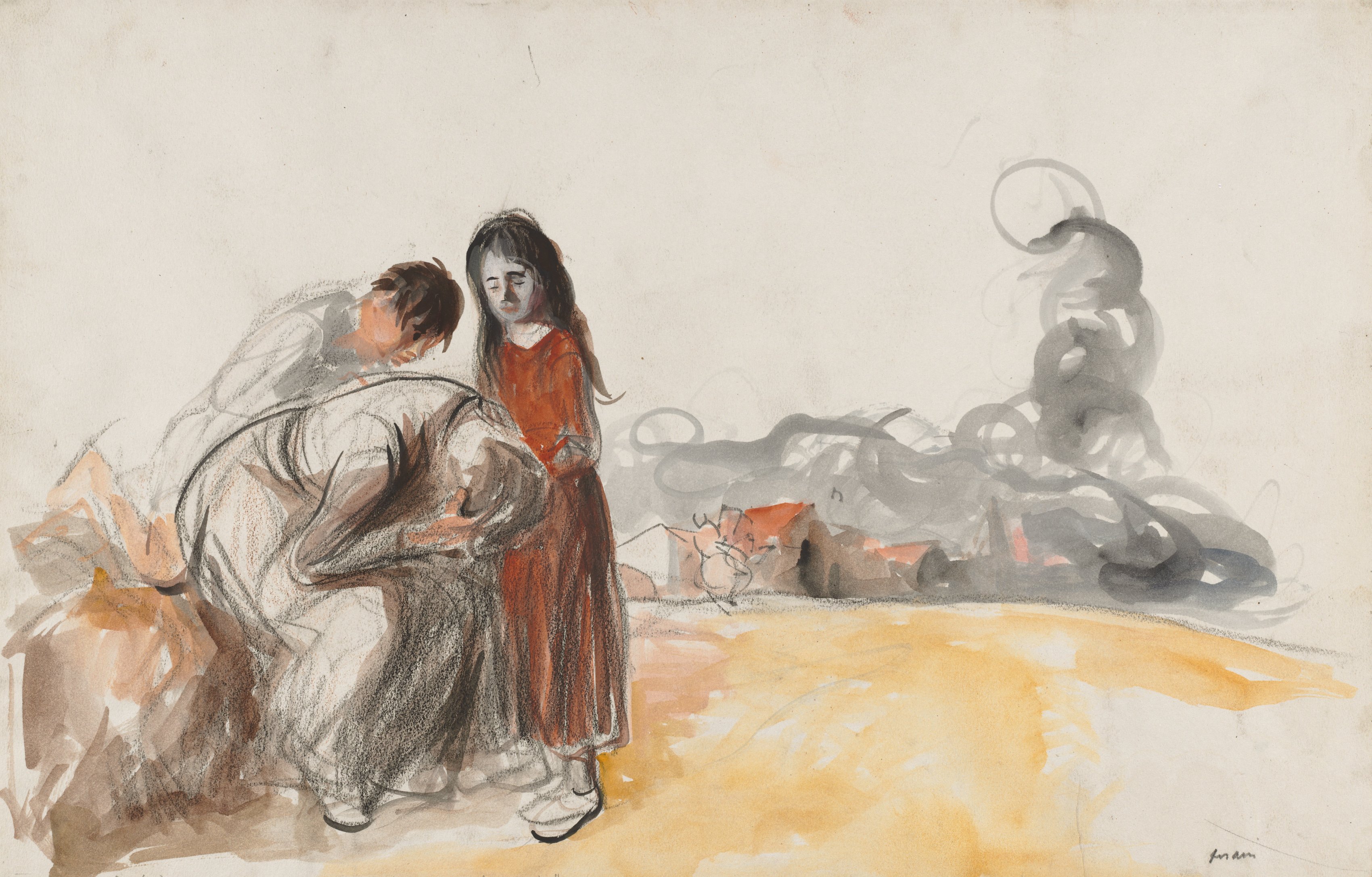 Jean Louis Forain, The Germans Have Gone Away