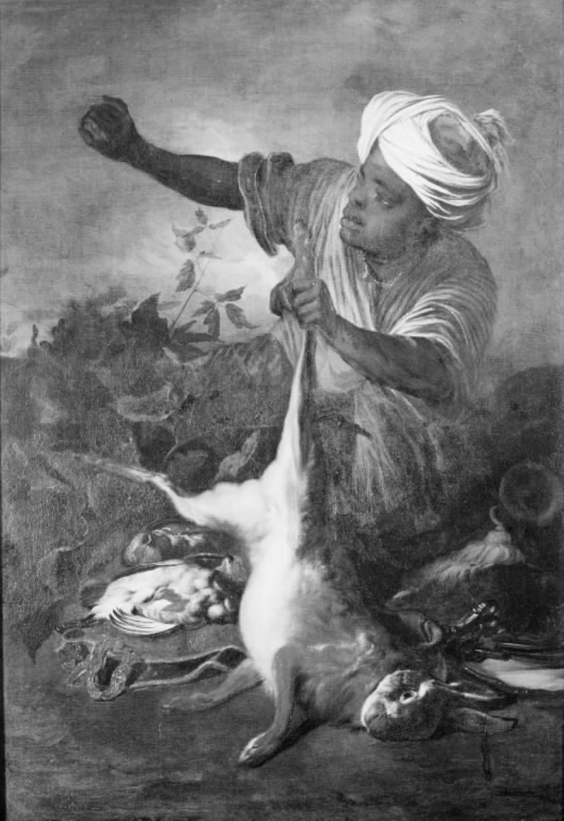 Johann Georg de Hamilton, En afrikaner med jagttrofæer