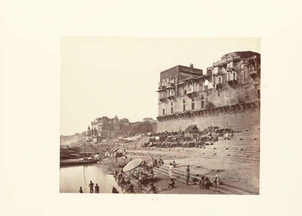 Samuel Bourne, Benares; Raja Jey Singh's Observatory, and Dasaswa Medh Ghat