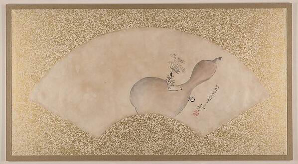 Shibata Zeshin, Flowers in Gourd