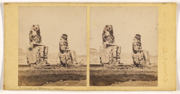 Unknown, Colosses de Memnon a Thebes
