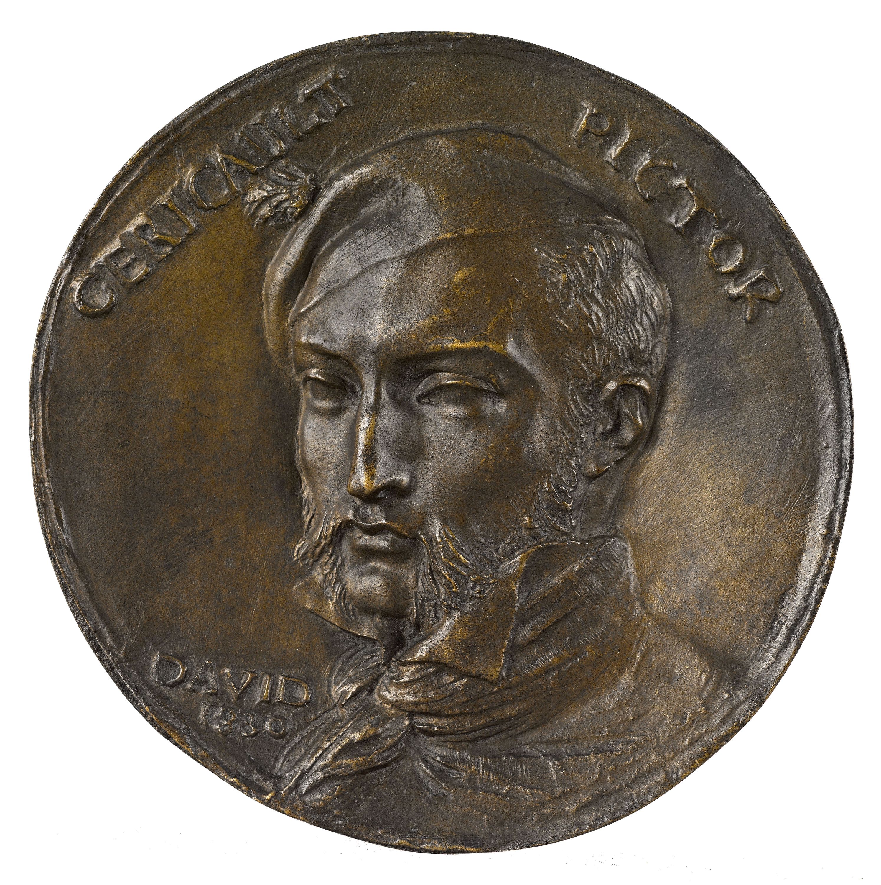 David d'Angers, Portrait de Théodore Géricault (1791-1824), peintre