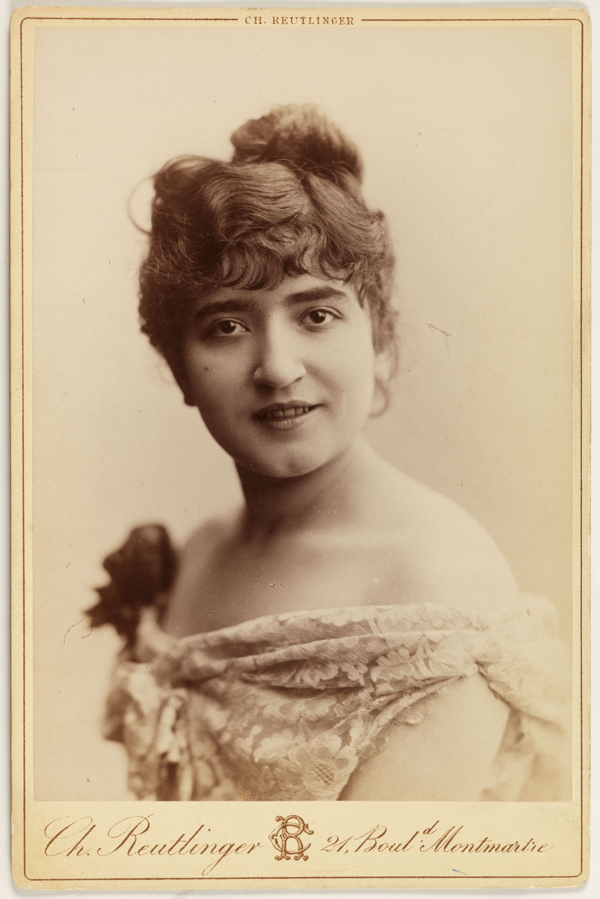 Charles Reutlinger, Portrait de Blanche Baretti (1838-1877), actrice