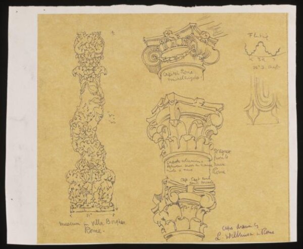 Spiers, Richard Phené, Drawing
