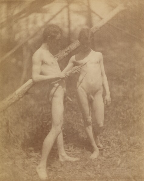 Thomas Eakins, [Two male nudes]