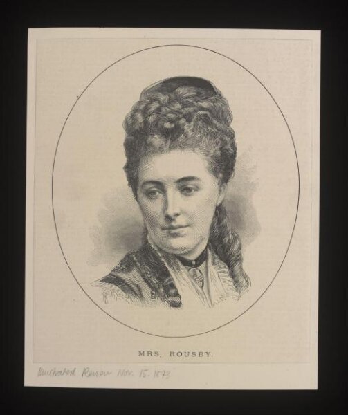 unknown, Mrs Rousby